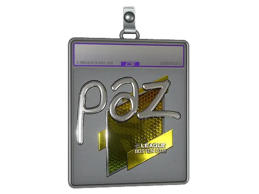 Sticker Slab | paz (Foil) | Boston 2018
