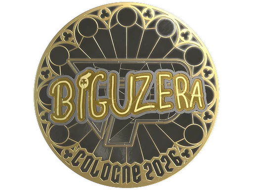 Sticker | biguzera (Gold) | Cologne 2026