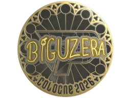 Sticker | biguzera (Gold) | Cologne 2026