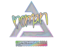 Sticker | roman (Holo) | Copenhagen 2024