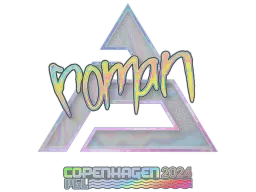 Sticker | roman (Holo) | Copenhagen 2024
