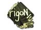 Sticker | rigoN (Gold) | Rio 2022 CS2 skin