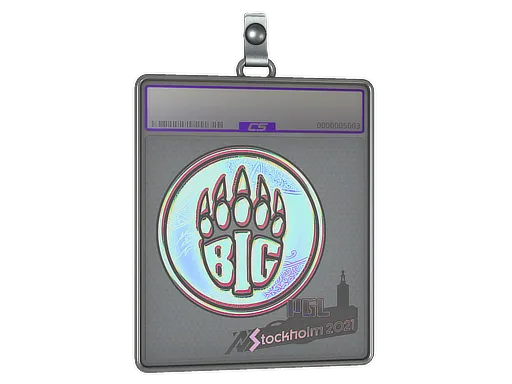Sticker Slab | BIG (Holo) | Stockholm 2021