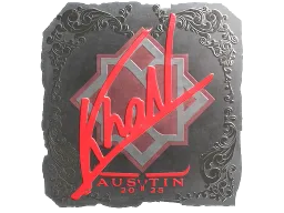 Sticker | khaN (Foil) | Austin 2025
