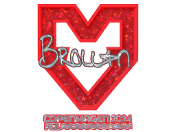 Sticker | Brollan (Glitter) | Copenhagen 2024