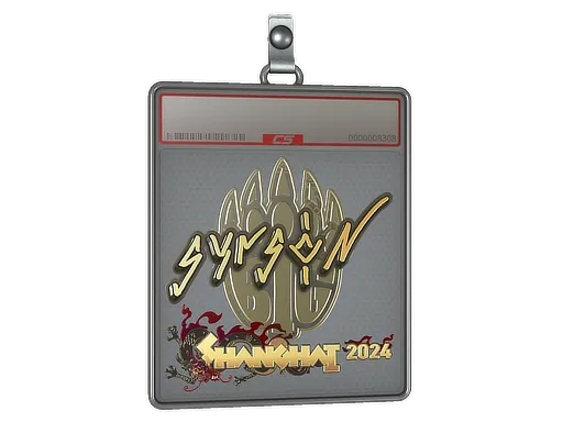 Sticker Slab | syrsoN (Gold) | Shanghai 2024