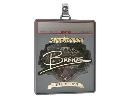 Sticker Slab | Brehze (Gold) | Berlin 2019