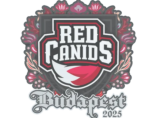 Sticker | RED Canids | Budapest 2025