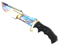 ★ StatTrak™ Huntsman Knife | Case Hardened (Well-Worn)