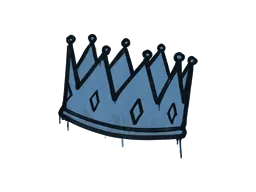 Sealed Graffiti | King Me (Monarch Blue)