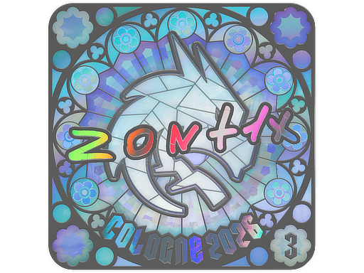 Sticker | zont1x (Holo, Ranked) | Cologne 2026