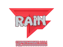 Sticker | rain | Copenhagen 2024