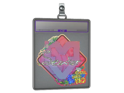 Sticker Slab | dexter (Glitter) | Rio 2022