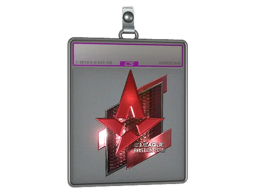 Sticker Slab | Astralis (Foil) | Boston 2018