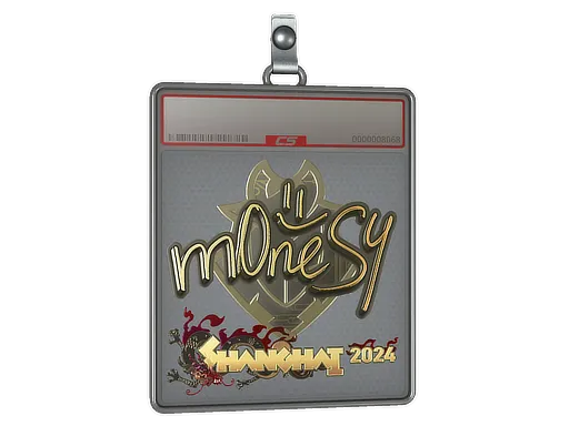 Sticker Slab | m0NESY (Gold) | Shanghai 2024