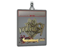 Sticker Slab | m0NESY (Gold) | Shanghai 2024