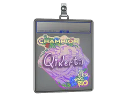 Sticker Slab | qikert (Champion) | Rio 2022