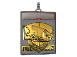 Sticker Slab | B1ad3 (Gold) | Krakow 2017