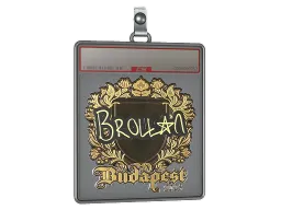 Sticker Slab | Brollan (Gold) | Budapest 2025