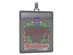 Sticker Slab | Mercury (Embroidered) | Budapest 2025