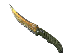 ★ StatTrak™ Flip Knife | Lore (Battle-Scarred)