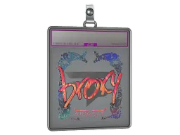 Sticker Slab | broky (Holo) | Austin 2025