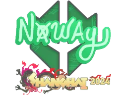 Sticker | noway | Shanghai 2024