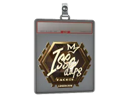 Sticker Slab | ISSAA (Gold) | London 2018