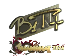 Sticker | b1t (Gold) | Shanghai 2024