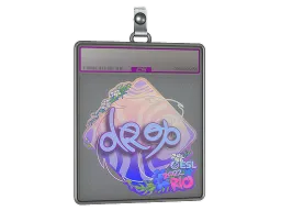 Sticker Slab | drop (Holo) | Rio 2022