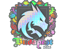 Sticker | Team Spirit (Holo) | Budapest 2025