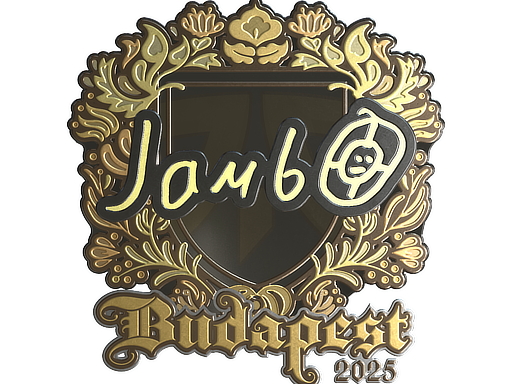 Sticker | jambo (Gold) | Budapest 2025