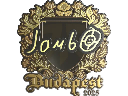 Sticker | jambo (Gold) | Budapest 2025