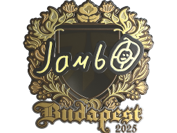 Sticker | jambo (Gold) | Budapest 2025