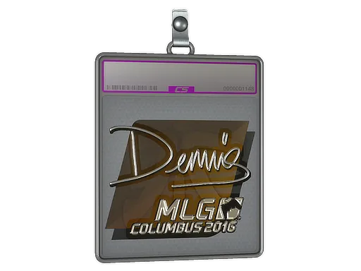 Sticker Slab | dennis (Foil) | MLG Columbus 2016