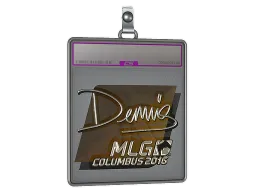 Sticker Slab | dennis (Foil) | MLG Columbus 2016