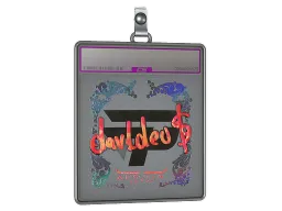 Sticker Slab | dav1deuS (Holo) | Austin 2025