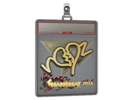 Sticker Slab | ropz (Gold) | Shanghai 2024