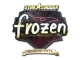 Sticker | frozen (Gold) | Berlin 2019 CS2 skin