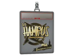 Sticker Slab | hampus (Gold) | Stockholm 2021