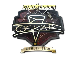Sticker | oskar (Gold) | Berlin 2019