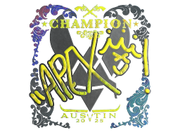 Sticker | apEX (Holo, Champion) | Austin 2025