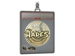 Sticker Slab | hades (Gold) | Paris 2023