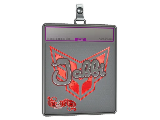 Sticker Slab | jabbi (Holo) | Paris 2023