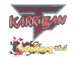 Sticker | karrigan (Holo) | Shanghai 2024