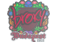 Sticker | broky (Embroidered) | Budapest 2025