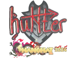 Sticker | huNter- (Glitter) | Shanghai 2024