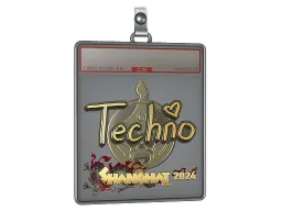 Sticker Slab | Techno4K (Gold) | Shanghai 2024