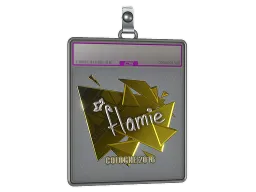 Sticker Slab | flamie (Foil) | Cologne 2016