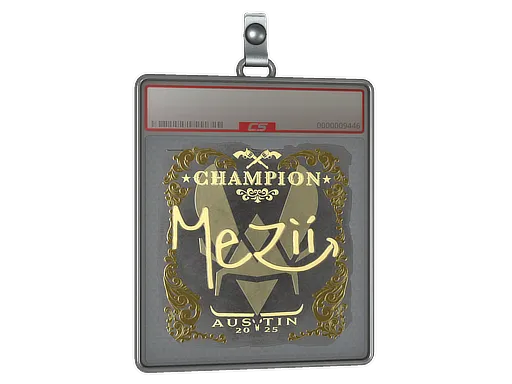 Sticker Slab | mezii (Gold, Champion) | Austin 2025